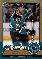 2008-09 O-Pee-Chee Base Set Dan Boyle #673 card