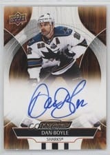 2024-25 Upper Deck Engrained Icons Autos Dan Boyle #CA-OY card