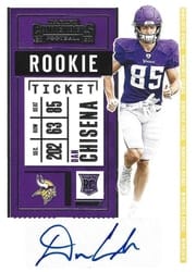 2020 Panini Contenders Base Set Dan Chisena #239 card