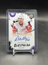 2025-26 Upper Deck Detroit Red Wings Centennial Octopus Ink Dan Cleary #OI-DC card