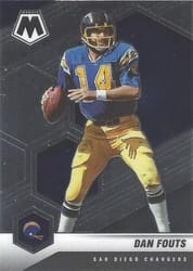 2021 Panini Mosaic Base Set Dan Fouts #112 card