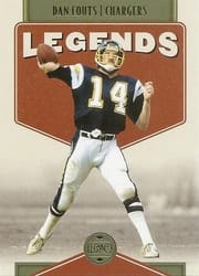 2022 Panini Legacy Base Set Dan Fouts #112 card