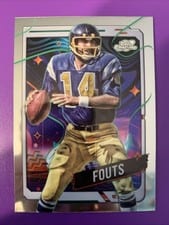 2024 Topps Chrome Cosmic Base Set Dan Fouts #89 card