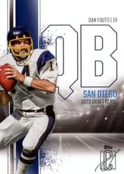 2024 Topps Signature Class Base Set Dan Fouts #52 card