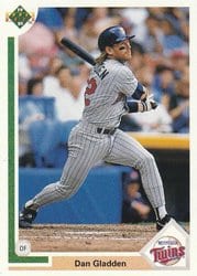 1991 Upper Deck Base Set Dan Gladden #659 card