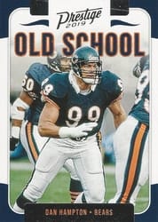 2019 Panini Prestige Old School Dan Hampton #OS-DH card