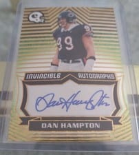 2021 Panini Chronicles Invincible Autographs Dan Hampton #INV-DHA card