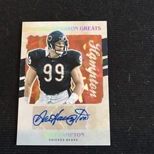 2023 Panini Legacy Gridiron Greats Autographs Dan Hampton #GG57 card