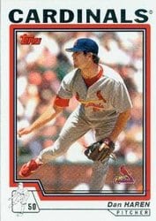 2004 Topps Base Set Dan Haren #496 card