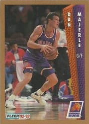 1992-93 Fleer Base Set Dan Majerle #182 card