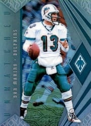 2018 Panini Phoenix Unmatched Dan Marino #11 card
