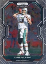 2020 Panini Prizm Base Set Dan Marino #18 card