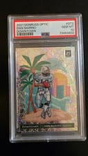 2021 Panini Donruss Optic Downtown Dan Marino #DT-2 card