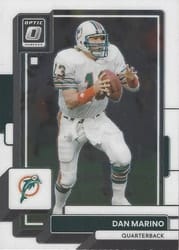 2022 Donruss Optic Base Set Dan Marino #126 card
