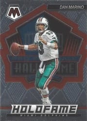 2022 Panini Mosaic HoloFame Dan Marino #HF-10 card
