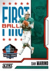 2023 Score First Ballot Dan Marino #10 card