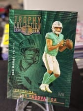 2022 Panini Illusions Trophy Collection Dan Marino / Tua Tagovailoa #TC-49 card