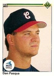 1990 Upper Deck Base Set Dan Pasqua #286 card