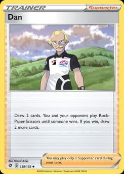 Rebel Clash Dan #158 card