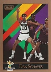 1990-91 SkyBox Base Set Dan Schayes #395 card