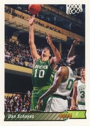 1992-93 Upper Deck Base Set Dan Schayes #85 card