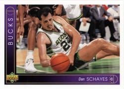 1993-94 Upper Deck Base Set Dan Schayes #106 card