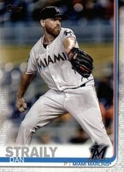 2019 Topps Base Set Dan Straily #325 card