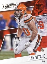 2018 Panini Prestige Base Set Dan Vitale #118 card