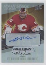 2021-22 Upper Deck Credentials Main Stage Signatures Dan Vladar #BTS-DV card