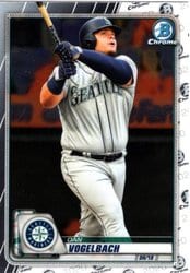 2020 Bowman Chrome Base Set Dan Vogelbach #94 card