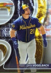 2020 Bowman's Best Base Set Dan Vogelbach #57 card