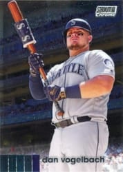 2020 Stadium Club Chrome Base Set Dan Vogelbach #221 card