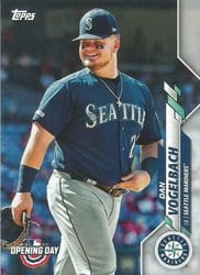 2020 Topps Opening Day Base Set Dan Vogelbach #198 card