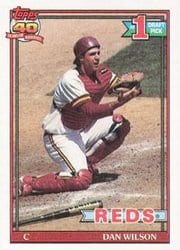 1991 Topps Base Set Dan Wilson #767 card