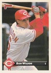 1993 Donruss Base Set Dan Wilson #6 card