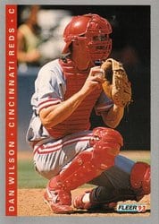 1993 Fleer Base Set Dan Wilson #400 card