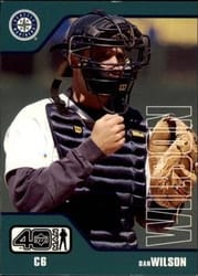 2002 Upper Deck 40-Man Base Set Dan Wilson #180 card