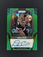 2025 Panini Prizm WNBA Signatures Dana Evans #38 card
