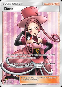 Team Up Dana #173 card