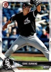2018 Bowman Draft Base Set Dane Dunning #BD-170 card