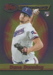 2021 Finest Flashbacks Base Set Dane Dunning #38 card