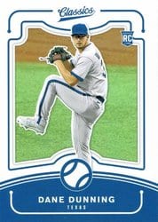 2021 Panini Chronicles Classics Dane Dunning #6 card