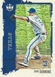 2021 Panini Diamond Kings Base Set Dane Dunning #126 card