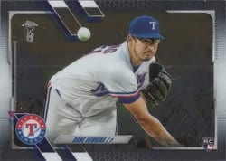 2021 Topps Chrome Ben Baller Edition Base Set Dane Dunning #187 card