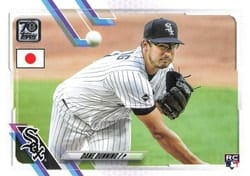 2021 Topps Japan Edition Base Set Dane Dunning #189 card