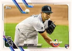 2021 Topps Opening Day Base Set Dane Dunning #159 card