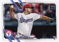 2021 Topps Update Base Set Dane Dunning #US14 card