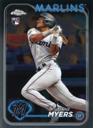 2024 Topps Chrome Base Set Dane Myers #46 card