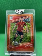 2021 Panini Donruss Road to Qatar Dani Olmo Optic Orange Velocity #147 card
