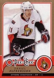 2008-09 O-Pee-Chee Base Set Daniel Alfredsson #303 card